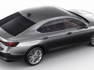 Skoda SuperB 2024 3D Model