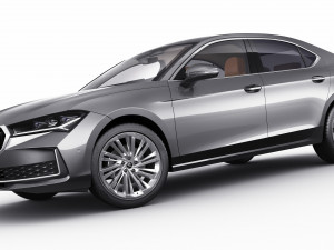 Skoda SuperB 2024 3D Model
