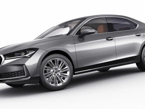 Skoda SuperB 2024 3D Model