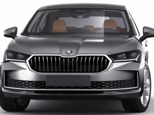Skoda SuperB 2024 3D Model