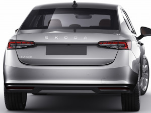 Skoda SuperB 2024 3D Model