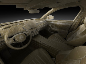 Skoda SuperB 2024 3D Model