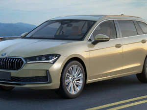Skoda SuperB Combi 2024 3D Model