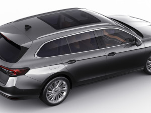 Skoda SuperB Combi 2024 Model 3D