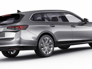 Skoda SuperB Combi 2024 Model 3D
