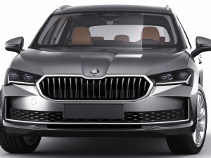 Skoda SuperB Combi 2024 Model 3D