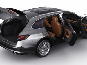 Skoda SuperB Combi 2024 Model 3D