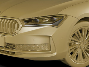 Skoda SuperB Combi 2024 Model 3D