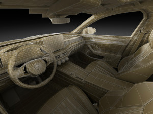Skoda SuperB Combi 2024 Model 3D