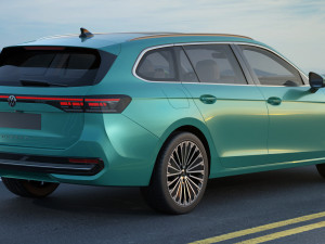 Volkswagen Passat Variant 2024 3D Model