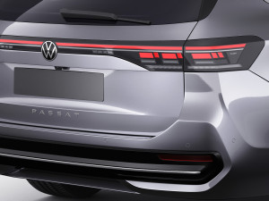 Volkswagen Passat Variant 2024 3D Model