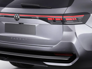 Volkswagen Passat variante 2024 Modello 3D