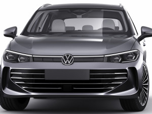 Volkswagen Passat Variant 2024 3D Model