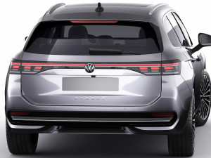 Volkswagen Passat Variant 2024 3D Model