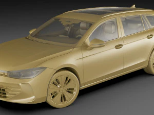 Volkswagen Passat variante 2024 Modello 3D