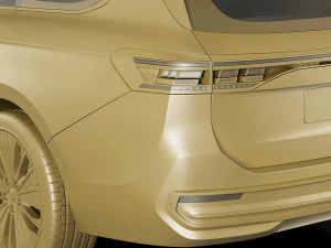 Volkswagen Passat variante 2024 Modello 3D