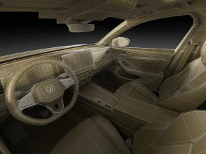 Volkswagen Passat variante 2024 Modello 3D