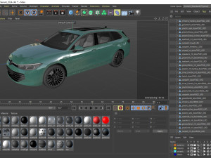 Volkswagen Passat Variant 2024 3D Model