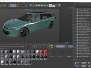 Volkswagen Passat variante 2024 Modello 3D