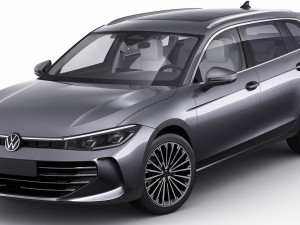 Volkswagen Passat Variant 2024 3D Model