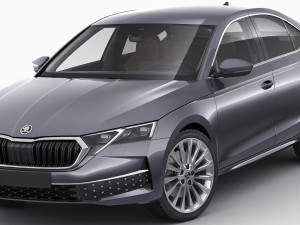 Skoda Octavia 2025 3D Model