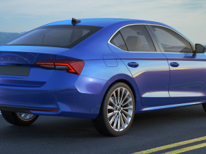 Skoda Octavia 2025 3D Model