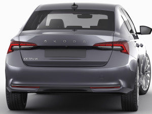 Skoda Octavia 2025 3D Model