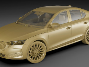 Skoda Octavia 2025 3D Model