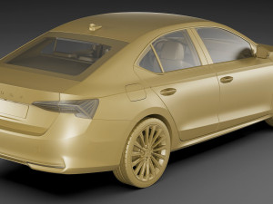 Skoda Octavia 2025 3D Model