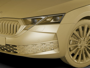 Skoda Octavia 2025 3D Model