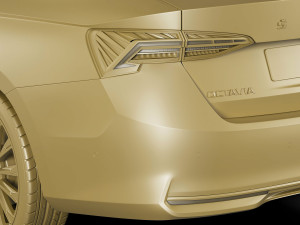 Skoda Octavia 2025 3D Model
