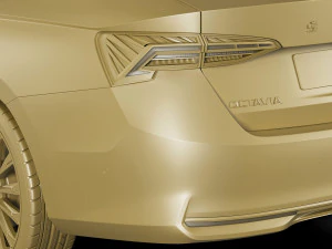 Skoda Octavia 2025 3D Model