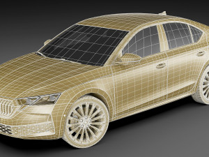 Skoda Octavia 2025 3D Model