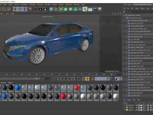 Skoda Octavia 2025 3D Model