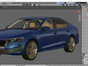 Skoda Octavia 2025 3D Model