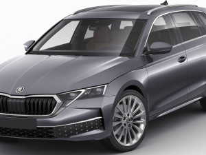 Skoda Octavia Combi 2025 3D Модель