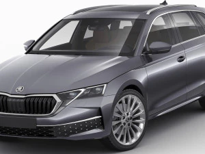 Skoda Octavia Combi 2025 Modello 3D