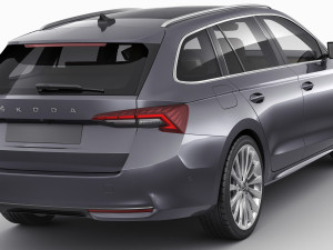 Skoda Octavia Combi 2025 3D Модель