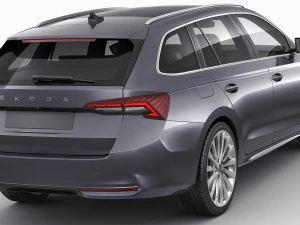 Skoda Octavia Combi 2025 Modello 3D