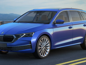 Skoda Octavia Combi 2025 3D Модель