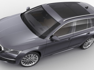 Skoda Octavia Combi 2025 3D Модель