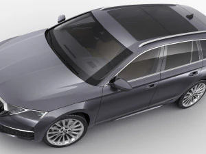 Skoda Octavia Combi 2025 Modello 3D
