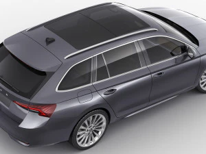 Skoda Octavia Combi 2025 Modello 3D