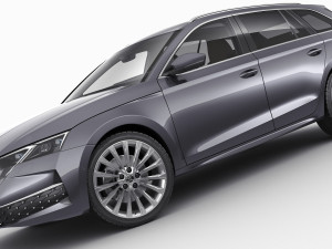 Skoda Octavia Combi 2025 3D Модель
