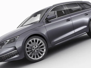Skoda Octavia Combi 2025 Modello 3D