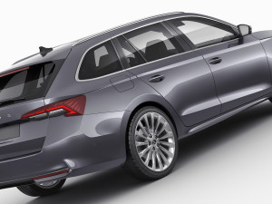 Skoda Octavia Combi 2025 3D Модель