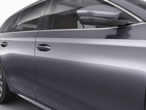 Skoda Octavia Combi 2025 3D Модель