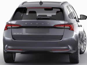 Skoda Octavia Combi 2025 Modello 3D