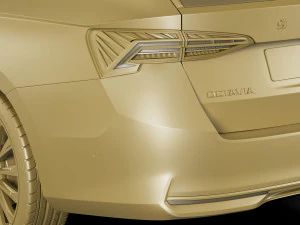 Skoda Octavia Combi 2025 Modello 3D