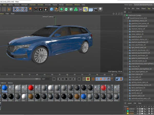 Skoda Octavia Combi 2025 Modello 3D